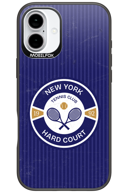 New York Hard Court Club 2.0 - Apple iPhone 16 Plus