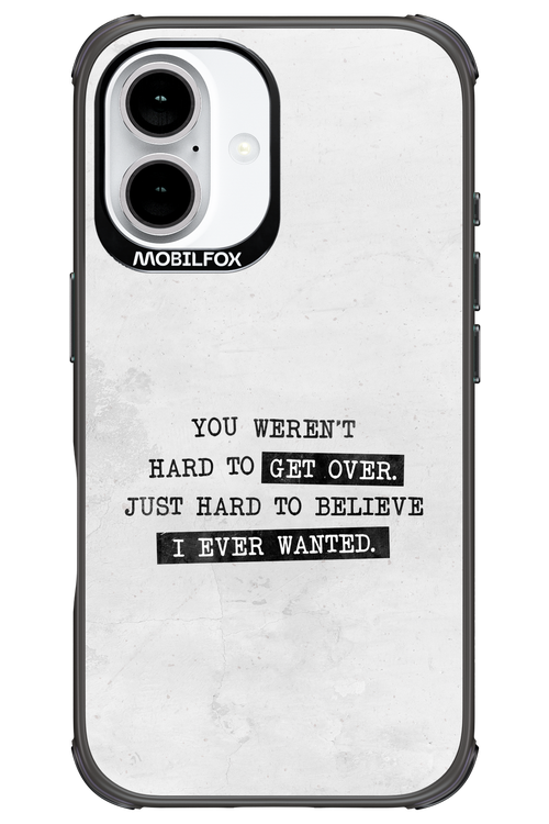 Hard to Believe 2.0 - Apple iPhone 16