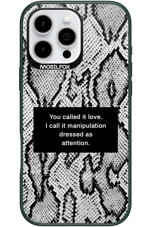 Manipulation 2.0 - Apple iPhone 16 Pro Max