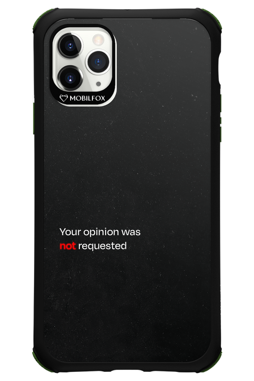 Not Requested 2.0 - Apple iPhone 11 Pro Max