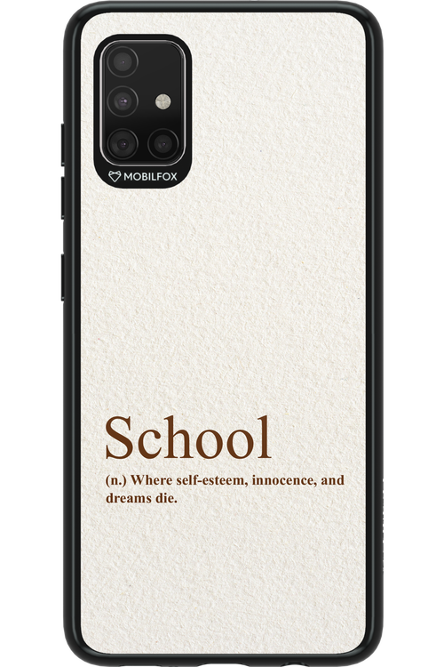 Schoool - Samsung Galaxy A51