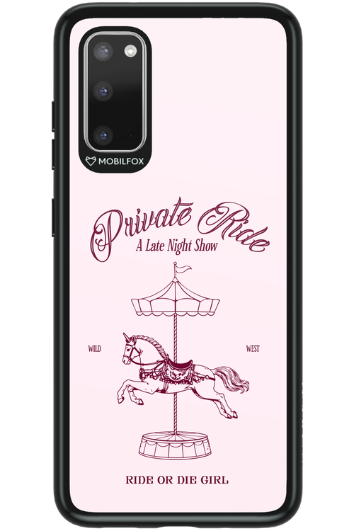 Private Ride 2.0 - Samsung Galaxy S20