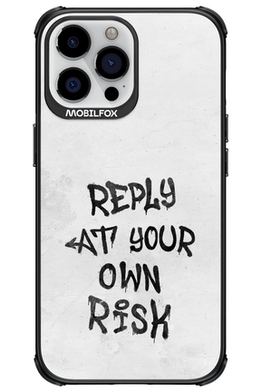 At Your Own Risk - Apple iPhone 13 Pro Max