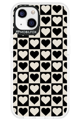 Checkered Heart - Apple iPhone 13