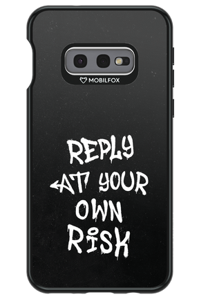 Risk Black - Samsung Galaxy S10e