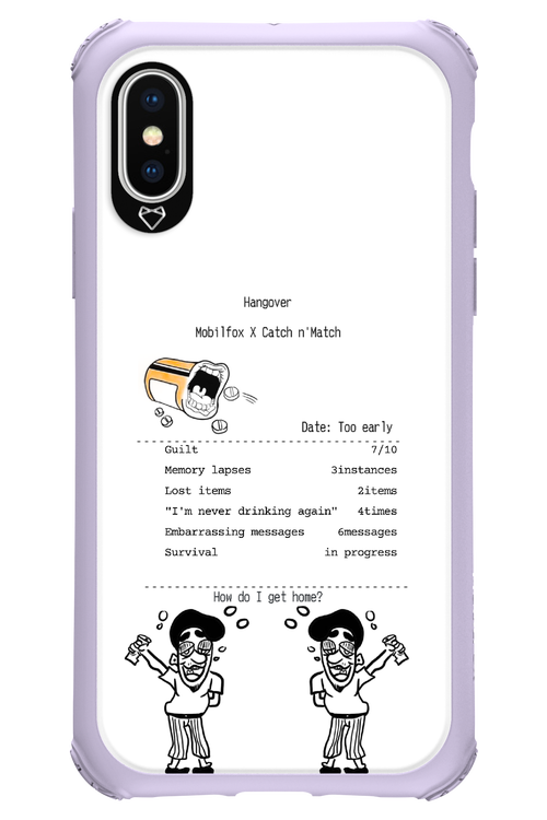 hangover - Apple iPhone XS