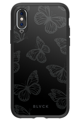 Black Butterflies 2.0 - Apple iPhone X