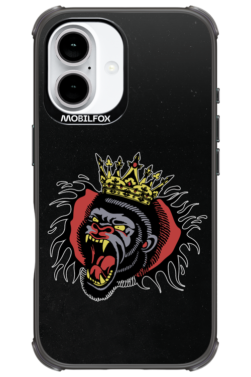 Monkey Rage Black - Apple iPhone 16