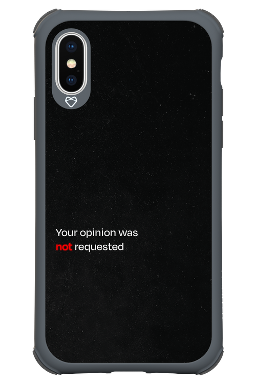 Not Requested 2.0 - Apple iPhone X