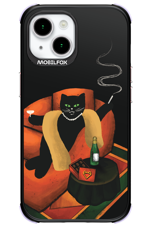 Black Cat - Apple iPhone 15