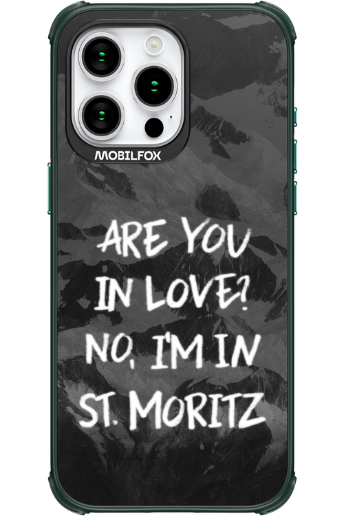 I'm in St. Moritz - Apple iPhone 15 Pro Max