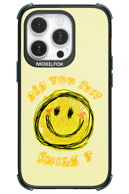 Crayon Smiley - Apple iPhone 14 Pro