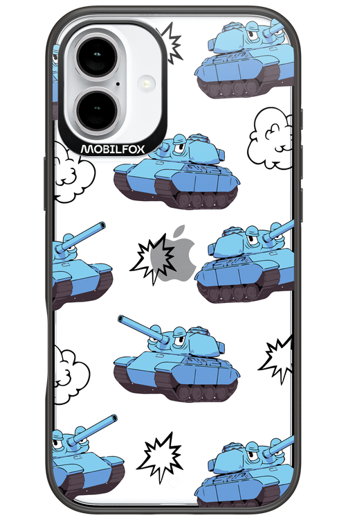 Tank Guy Transparent 2.0 - Apple iPhone 16 Plus