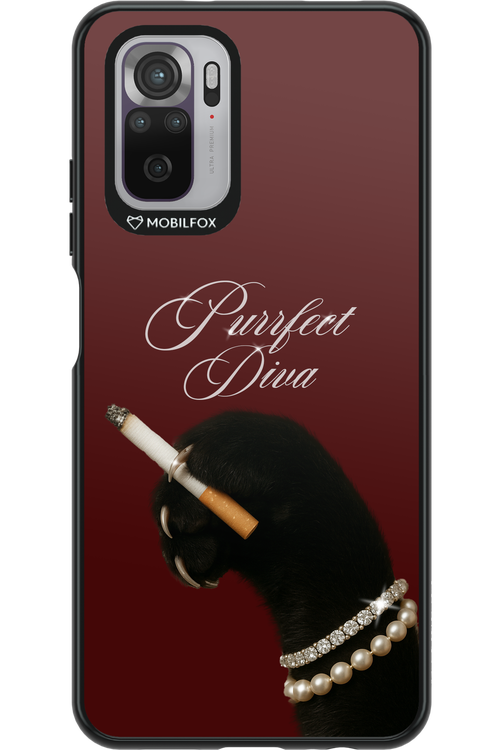 Purrfect Diva - Xiaomi Redmi Note 10