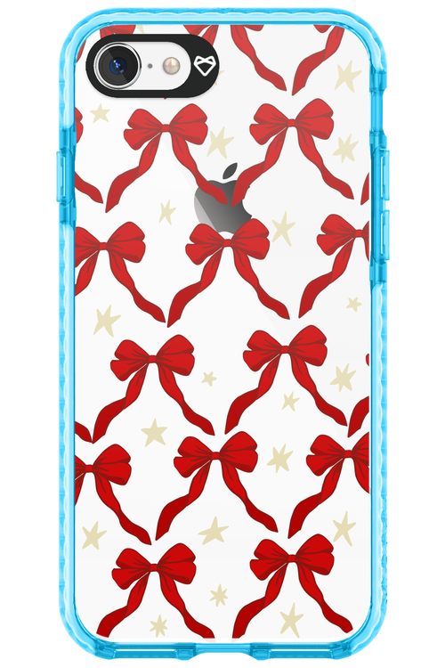 Bow & Stars (Transparent) - Apple iPhone 8