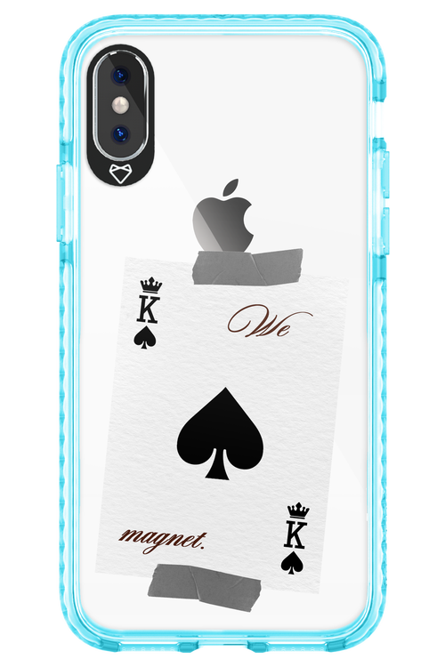 Magnet Transparent - Apple iPhone X