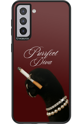 Purrfect Diva - Samsung Galaxy S21+