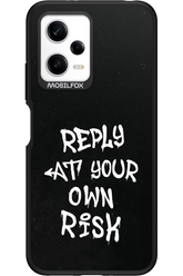 Risk Black - Xiaomi Redmi Note 12 5G