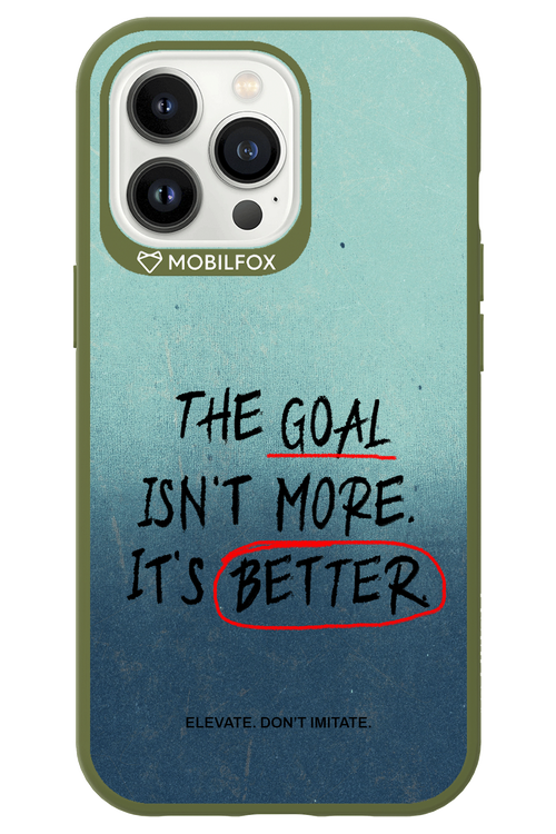 The Goal 2.0 - Apple iPhone 13 Pro