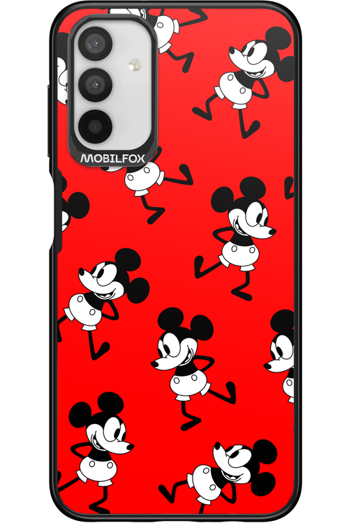 Iconic Mouse (red pattern) - Samsung Galaxy A04s