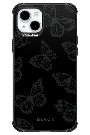 Black Butterflies - Apple iPhone 15 Plus