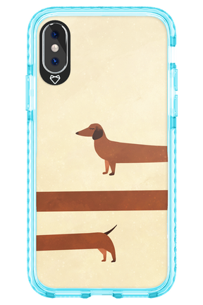 Stretchy Dog - Apple iPhone XS