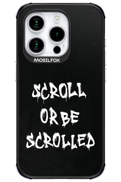 Scroll Black 2.0 - Apple iPhone 15 Pro