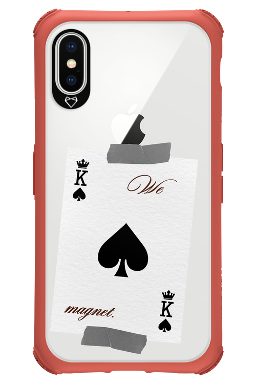 Magnet Transparent - Apple iPhone XS