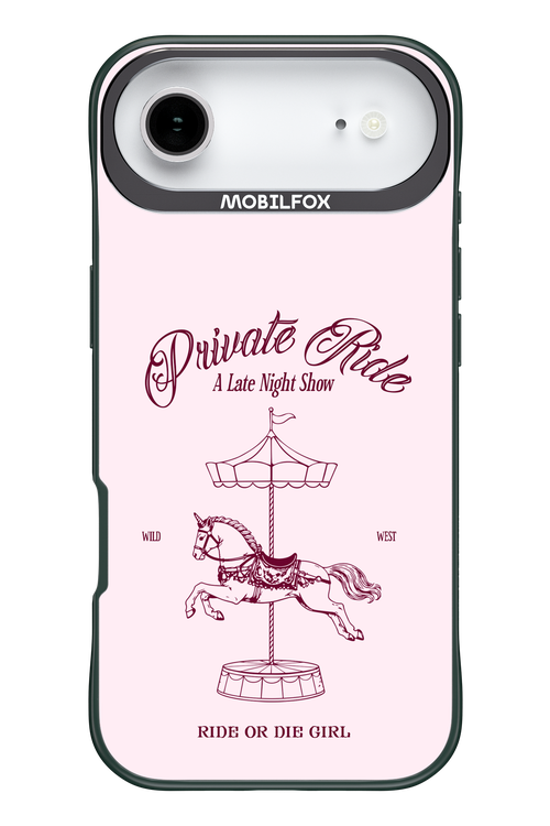 Private Ride 2.0 - Apple iPhone 17 Air