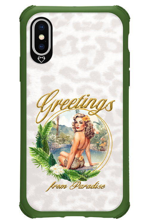 Greetings from Paradise - Apple iPhone X