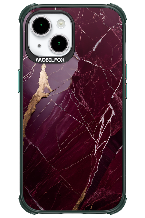 Burgundy Marble - Apple iPhone 15