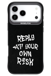 Risk Black - Apple iPhone 17 Pro Max
