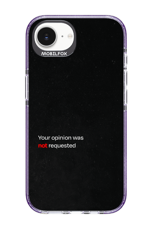 Not Requested 2.0 - Apple iPhone 16e