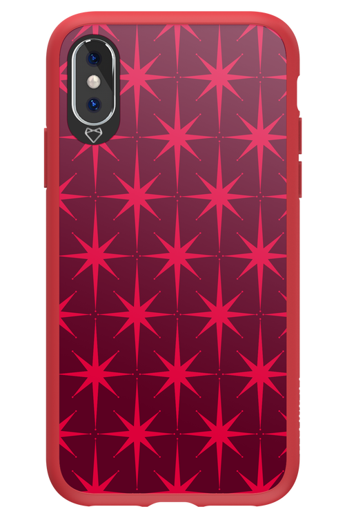 Burgundy Starss - Apple iPhone XS