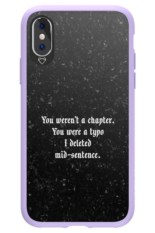 A Typo - Apple iPhone XS