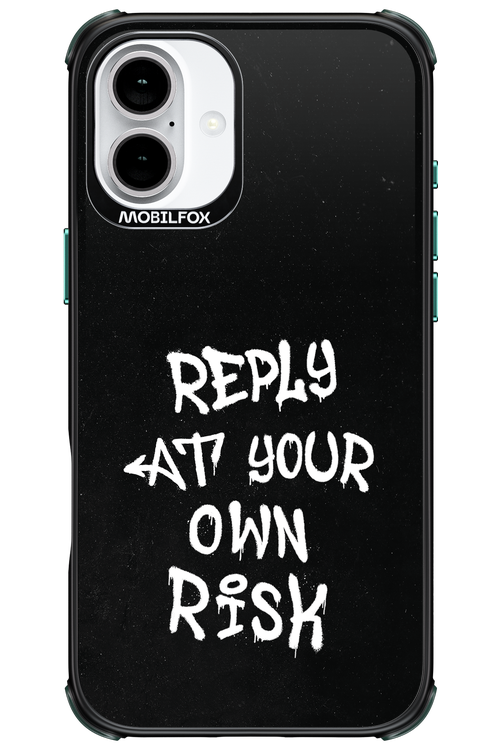 Risk Black 2.0 - Apple iPhone 16 Plus