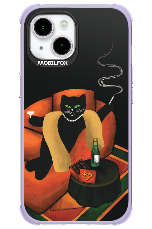 Black Cat - Apple iPhone 15