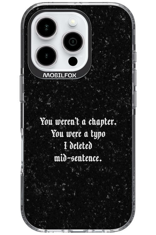 A Typo - Apple iPhone 16 Pro