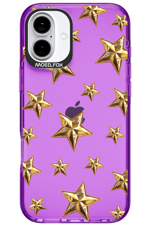 Gold Stars - Apple iPhone 16 Plus