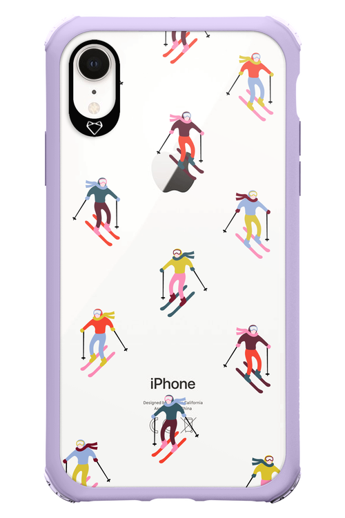 Snow Motion (Transparent) - Apple iPhone XR