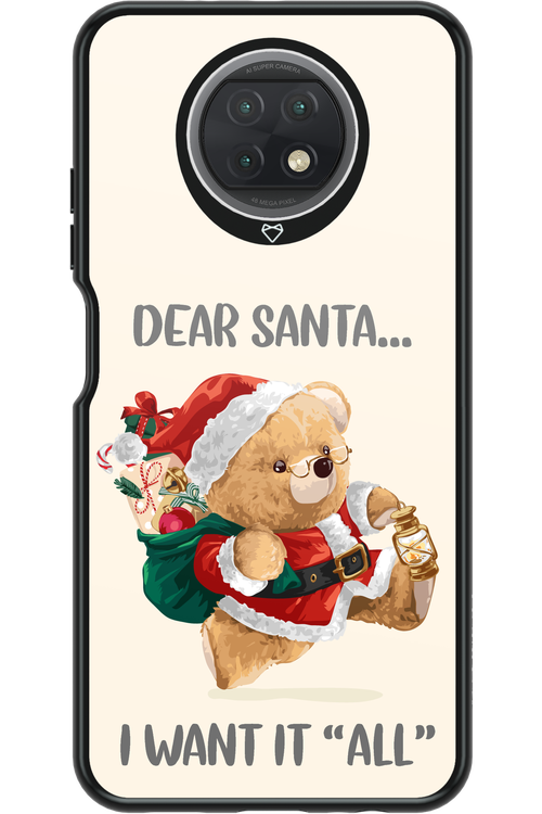 Dear Santa i want it all - Xiaomi Redmi Note 9T 5G