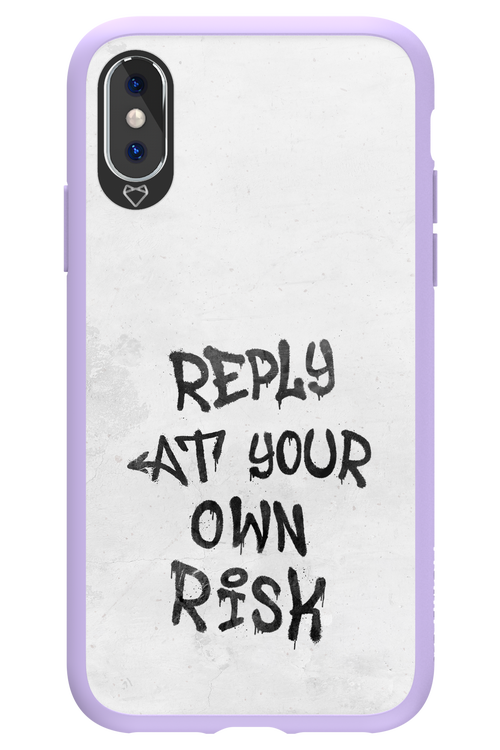 At Your Own Risk - Apple iPhone X