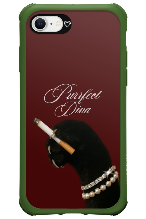 Purrfect Diva - Apple iPhone SE 2020