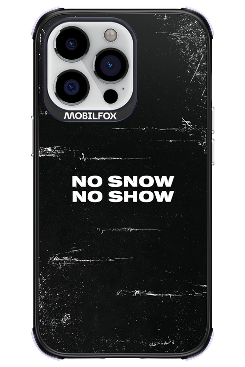 No snow, no show - Apple iPhone 13 Pro