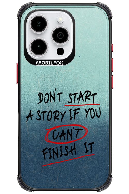 Don't Start 2.0 - Apple iPhone 16 Pro