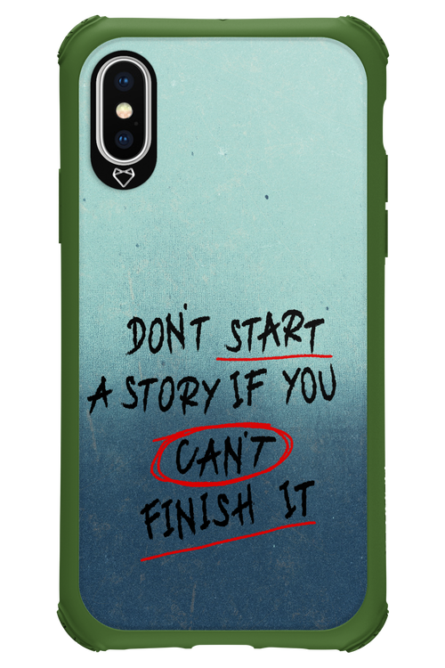 Don't Start - Apple iPhone X
