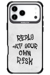 At Your Own Risk - Apple iPhone 17 Pro Max