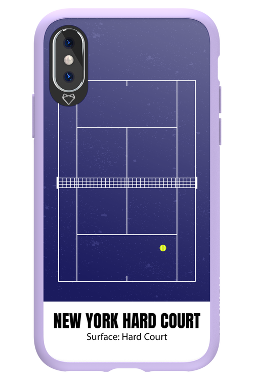NEW YORK HARD COURT 2.0 - Apple iPhone X