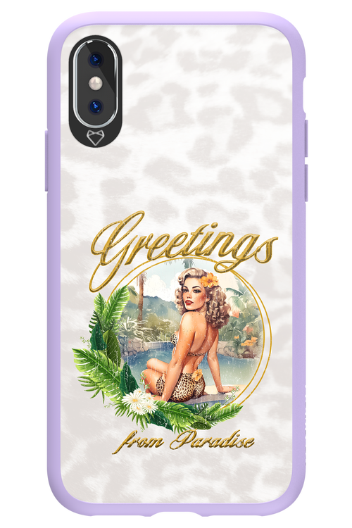 Greetings from Paradise - Apple iPhone XS