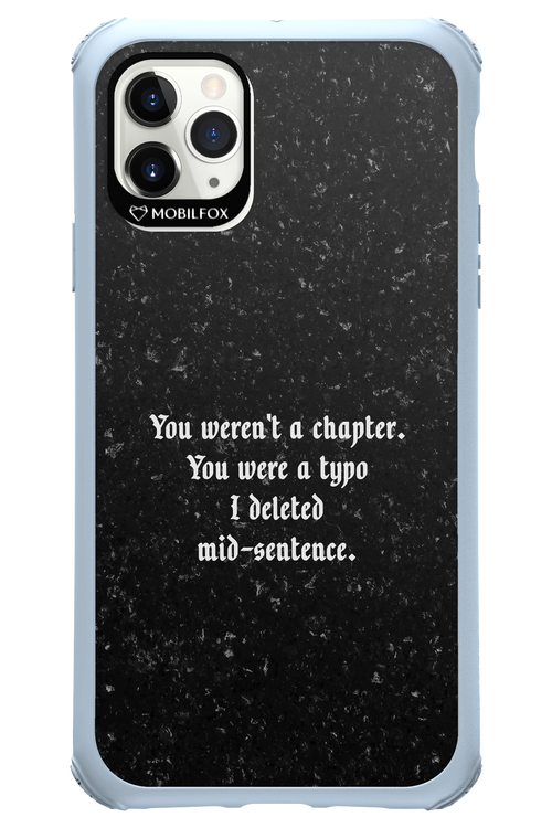 A Typo - Apple iPhone 11 Pro Max